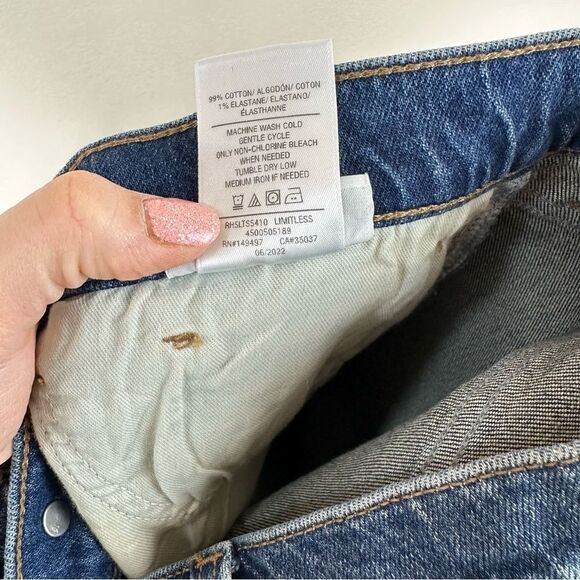 Joe's Jeans Blue Denim Frankie Bootcut Mid Rise Pants Flare Size 32 - Picture 9 of 9